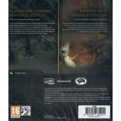 Planescape Torment + Icewind Dale Enhanced Editions - Xbox One (Novo) (Europeu)