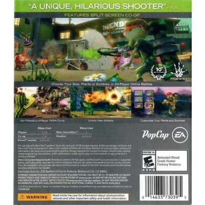 Plants Vs Zombies Garden Warfare - Xbox One (Seminovo)