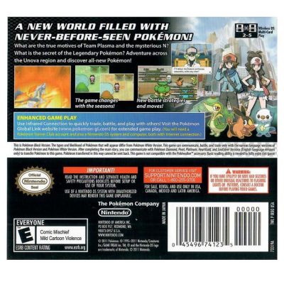Pokemon Black Version - Nintendo Ds (Seminovo)