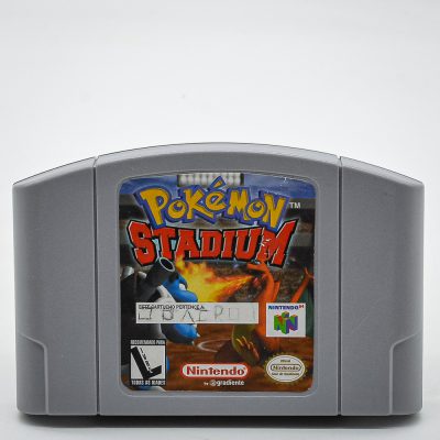 Pokemon Stadium + Transfer Pak (Big Box) (Sem Berço) (Seminovo) - Nintendo 64