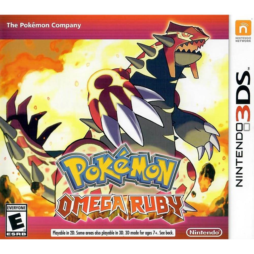 Pokémon Omega Ruby – Nintendo 3Ds (Com Luva) (Detalhe Na Luva) (Usado) Pokémon Omega Ruby - Nintendo 3Ds (Com Luva) (Detalhe Na Luva) (Usado)