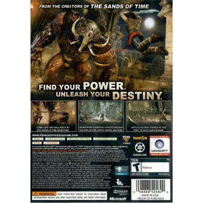 Prince Of Persia The Forgotten Sands - Xbox 360 (Usado) (Sem Manual)