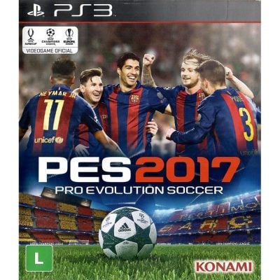 Pro Evolution Soccer - Pes 2017 - Ps3 (Usado)