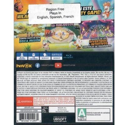 Rabbids Party Of Legends - Ps4 (Novo)