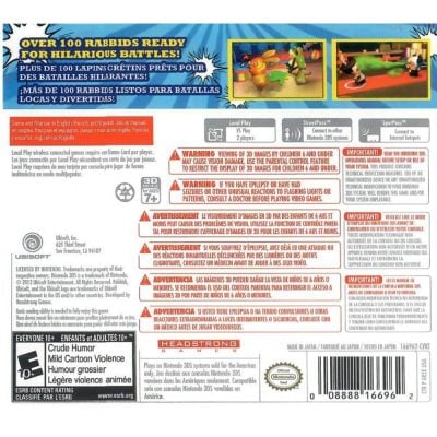 Rabbids Rumble - Nintendo 3Ds (Usado)