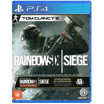 Rainbow Six Siege (Codigo Disponivel) - Ps4 (Seminovo)