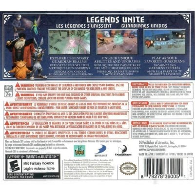 Rise Of The Guardians - Nintendo 3Ds (Seminovo)