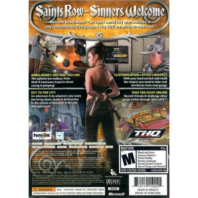 Saints Row (Platinum Hits) - Xbox 360 (Seminovo)