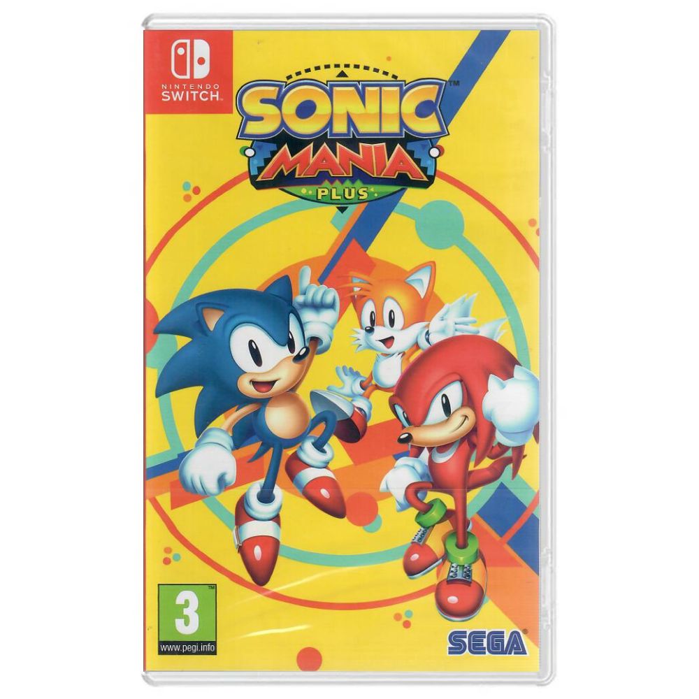 Sonic Mania Plus – Nintendo Switch (Novo) (Europeu) Sonic Mania Plus - Nintendo Switch (Novo) (Europeu)