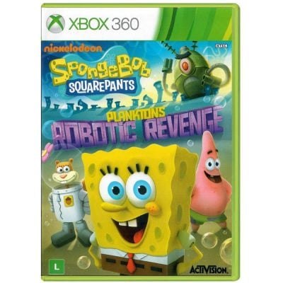 Spongebob Squarepants: Planktons Robotic Revenge - Xbox 360 (Seminovo)