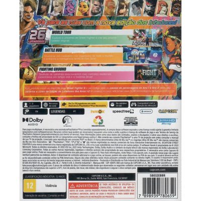 Street Fighter 6 Fighters Edition Yaers 1-2 - Ps5 (Novo)