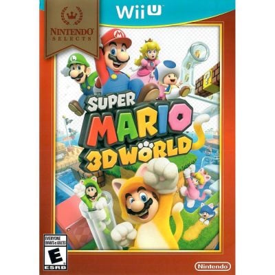 Super Mario 3D World - Nintendo Wii U (Nintendo Selects) (Usado)