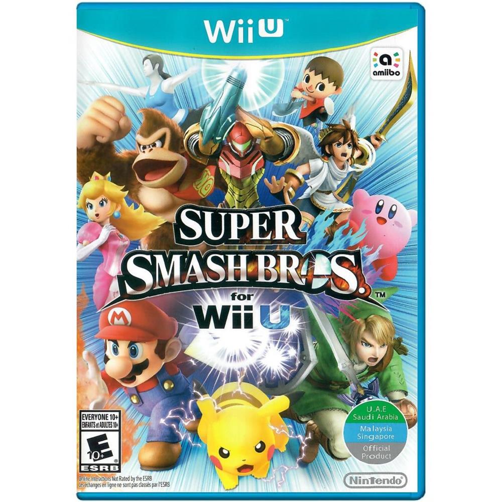Super Smash Bros For Wii U – Nintendo Wii U (Seminovo) Super Smash Bros For Wii U - Nintendo Wii U (Seminovo)