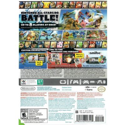 Super Smash Bros For Wii U - Nintendo Wii U (Seminovo)