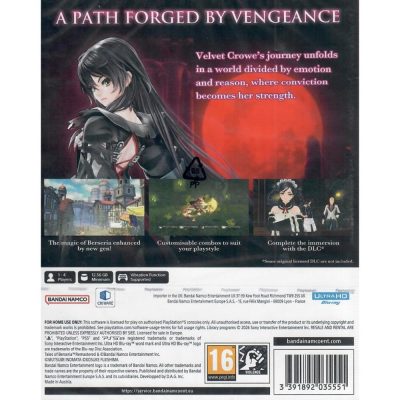 Tales Of Berseria Remastered - Ps5 (Novo) (Europeu)