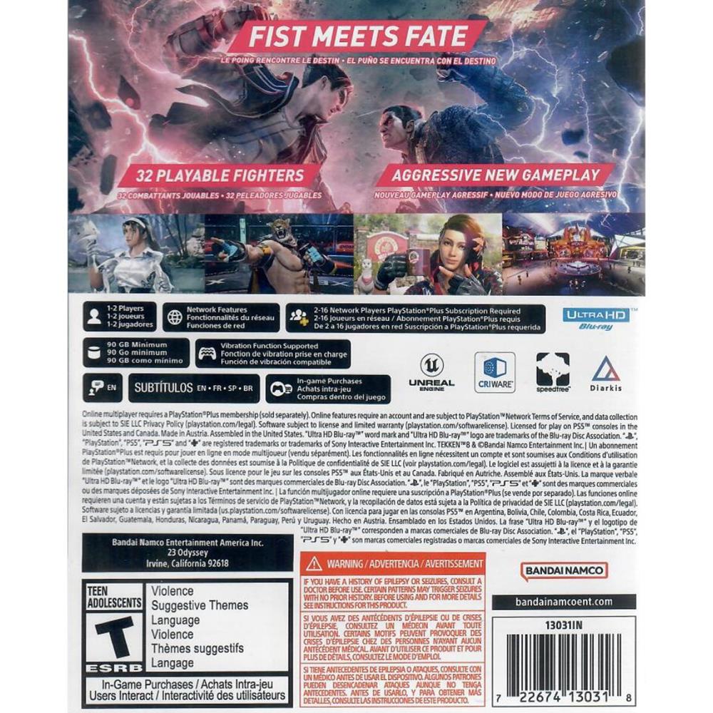 Tekken 8 - Ps5 (Novo)