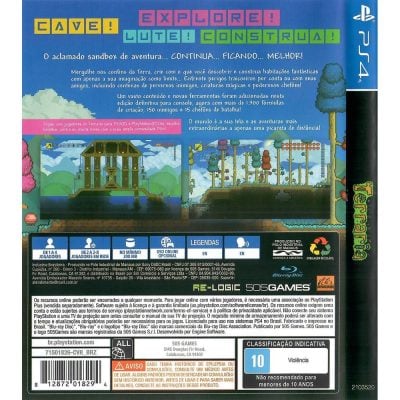 Terraria - Ps4 (Seminovo)