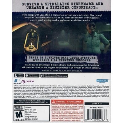 The Bridge Curse 2 The Extrication - Ps5 (Novo)