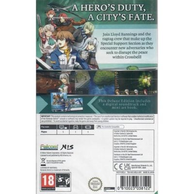 The Legend Of Heroes Trails To Azure - Nintendo Switch (Novo) (Europeu)