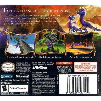 The Legend Of Spyro: Dawn Of The Dragon - Nintendo Ds (Seminovo)