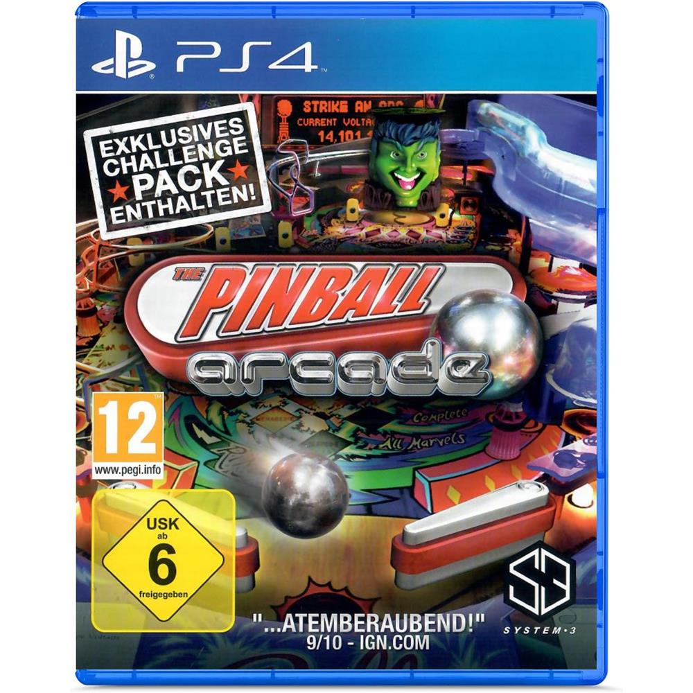 The Pinball Arcade – Ps4 (Europeu) (Seminovo) The Pinball Arcade - Ps4 (Europeu) (Seminovo)