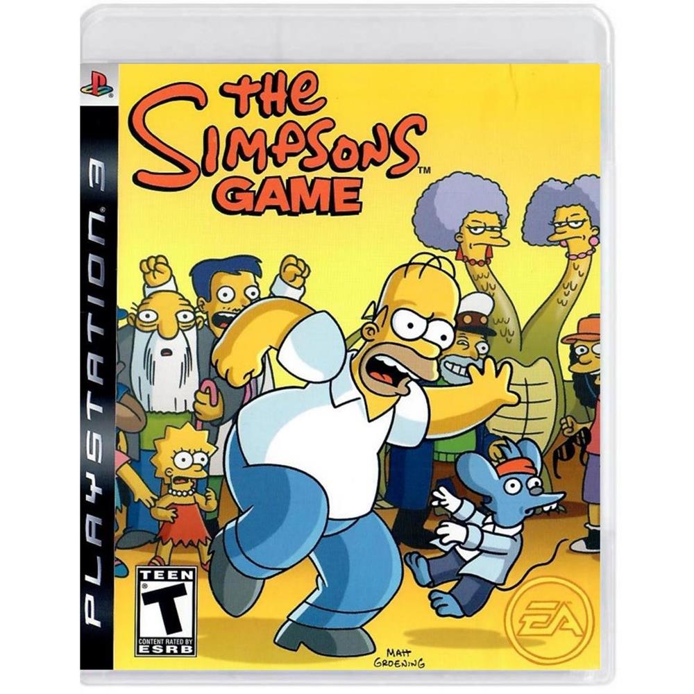 The Simpsons Game – Ps3 (Seminovo) The Simpsons Game - Ps3 (Seminovo)