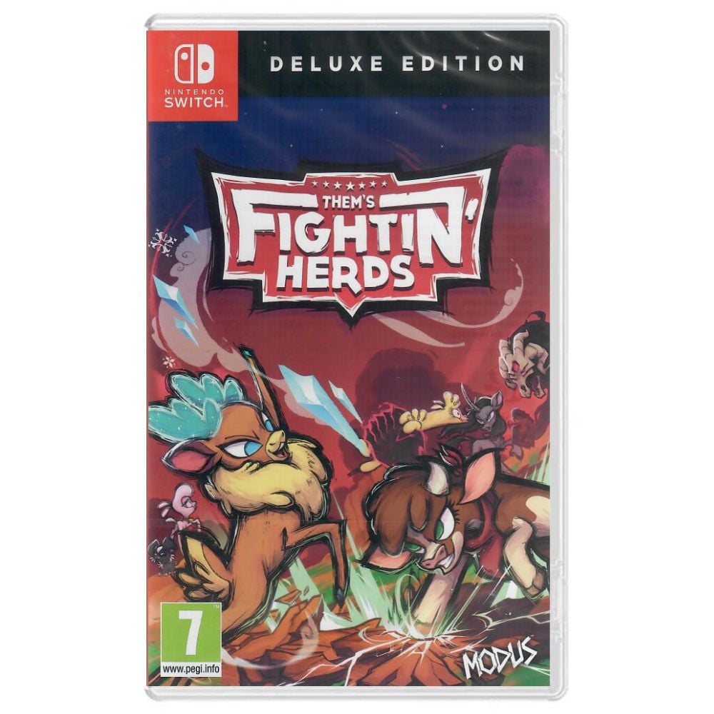 Them’s Fightin Herds Deluxe Edition – Nintendo Switch (Novo) (Europeu) Them's Fightin Herds Deluxe Edition - Nintendo Switch (Novo) (Europeu)