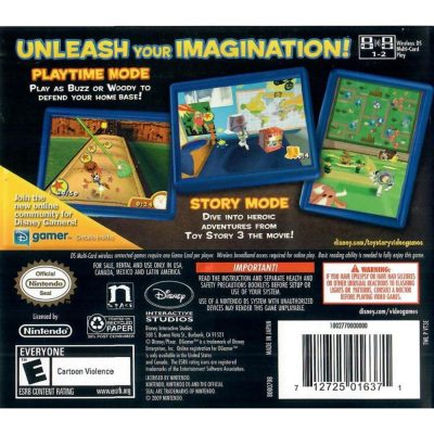 Toy Story 3 - Nintendo Ds (Seminovo)
