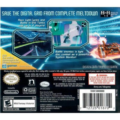 Tron Evolution - Nintendo Ds (Seminovo)