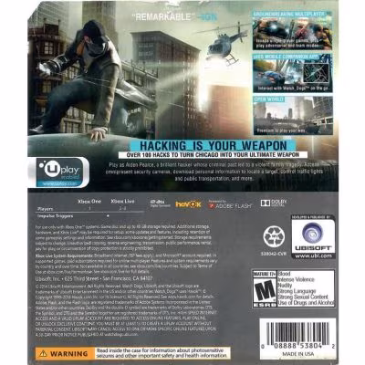 Watch Dogs - Xbox One (Usado)