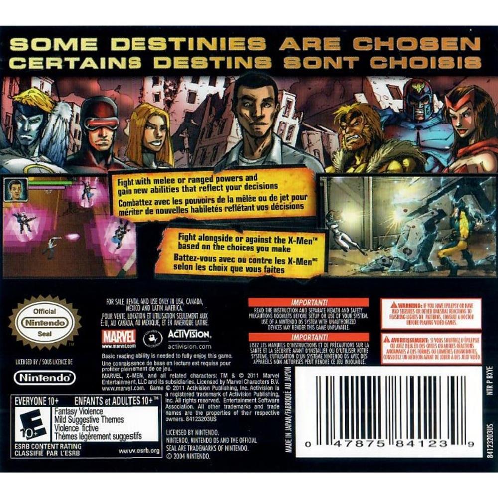 X-Men Destiny - Nintendo Ds (Seminovo)
