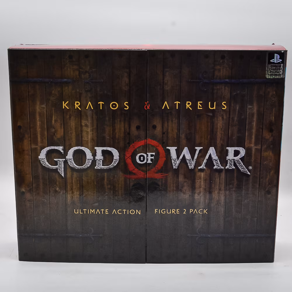 Action Figure Piizitoys - Kratos God Of War (Seminovo) (Articulações Atreus Travadas)