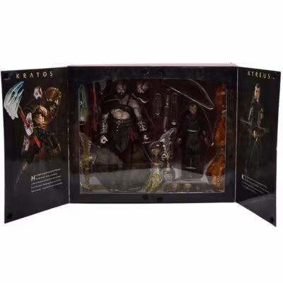 Action Figure Piizitoys - Kratos God Of War (Seminovo) (Articulações Atreus Travadas)