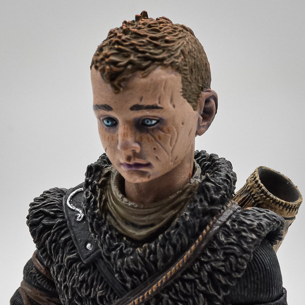 Action Figure Piizitoys - Kratos God Of War (Seminovo) (Articulações Atreus Travadas)