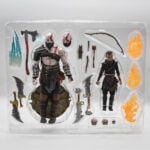 Action Figure Piizitoys - Kratos God Of War (Seminovo) (Articulações Atreus Travadas)