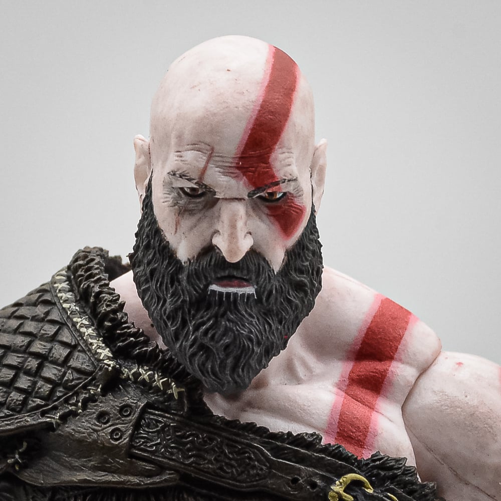 Action Figure Piizitoys - Kratos God Of War (Seminovo) (Articulações Atreus Travadas)