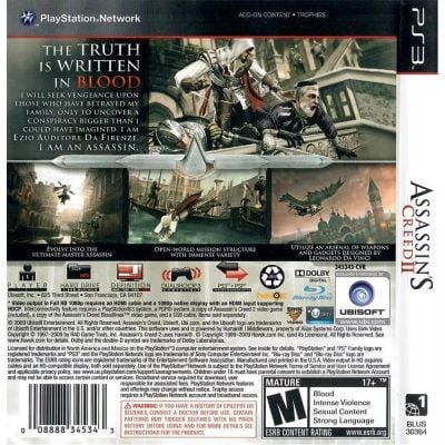 Assassins Creed 2 - Ps3 (Usado)