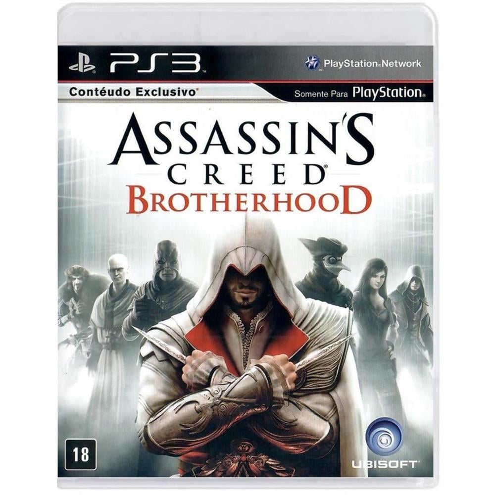 Assassins Creed Brotherhood – Ps3 (Usado) (Trava De Disco) Assassins Creed Brotherhood - Ps3 (Usado) (Trava De Disco)
