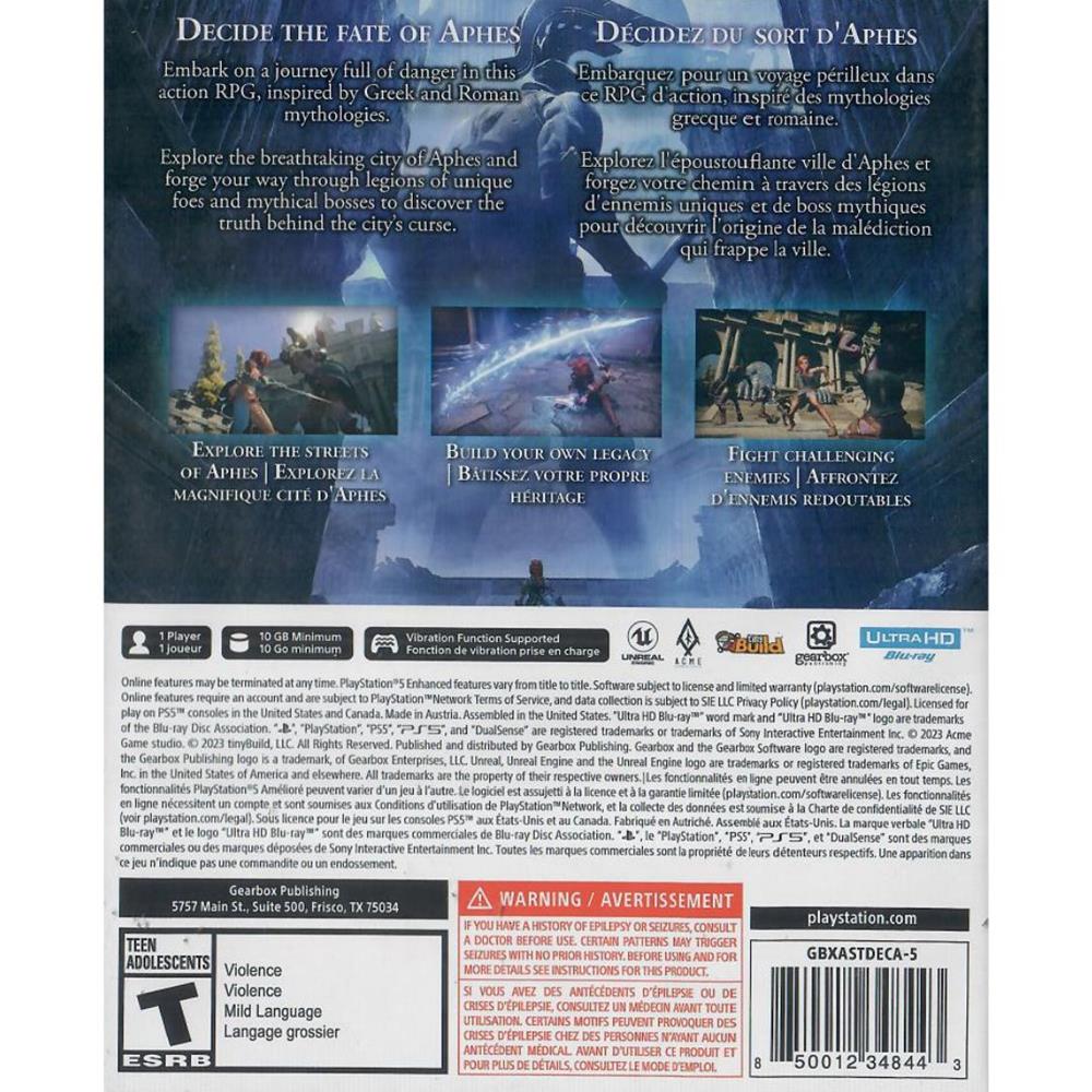 Asterigos Curse Of The Stars - Ps5