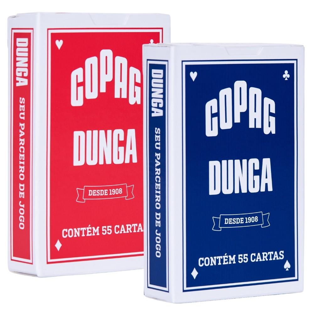 Baralho C/55 Cartas Dunga – Copag (1 Baralho Vermelho Ou Azul Tradicional) (Novo) Baralho C/55 Cartas Dunga - Copag (1 Baralho Vermelho Ou Azul Tradicional) (Novo)