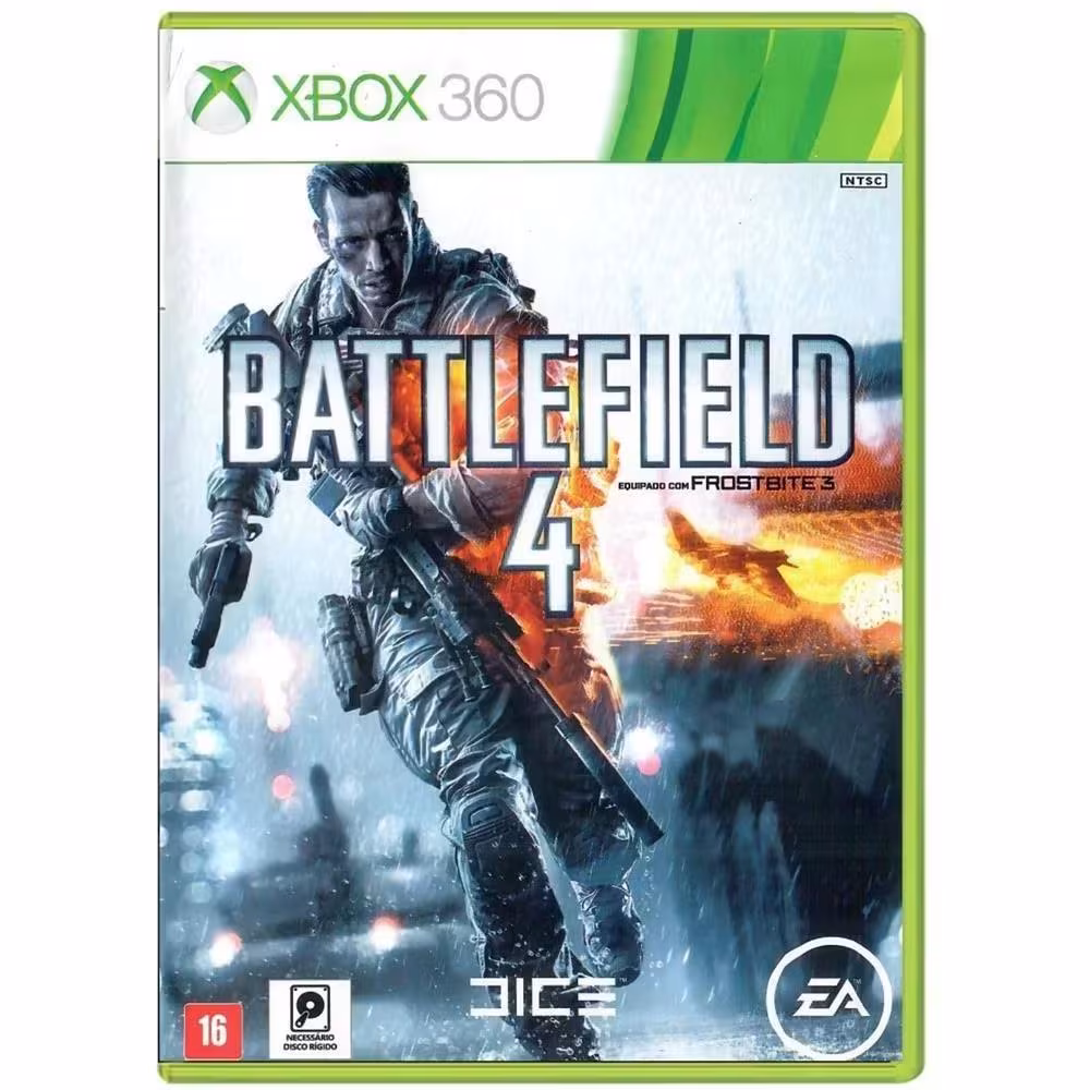 Battlefield 4 - Xbox 360 (Usado) (Trinco) (Mancha) (Sem Manual) (Requer Hd)