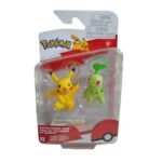 Boneco Pokémon Sunny Brinquedos – Pikachu + Chikorita (Novo) Boneco Pokémon Sunny Brinquedos - Pikachu + Chikorita (Novo)