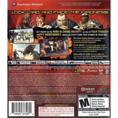 Borderlands - Ps3 (Greatest Hits) (Usado)