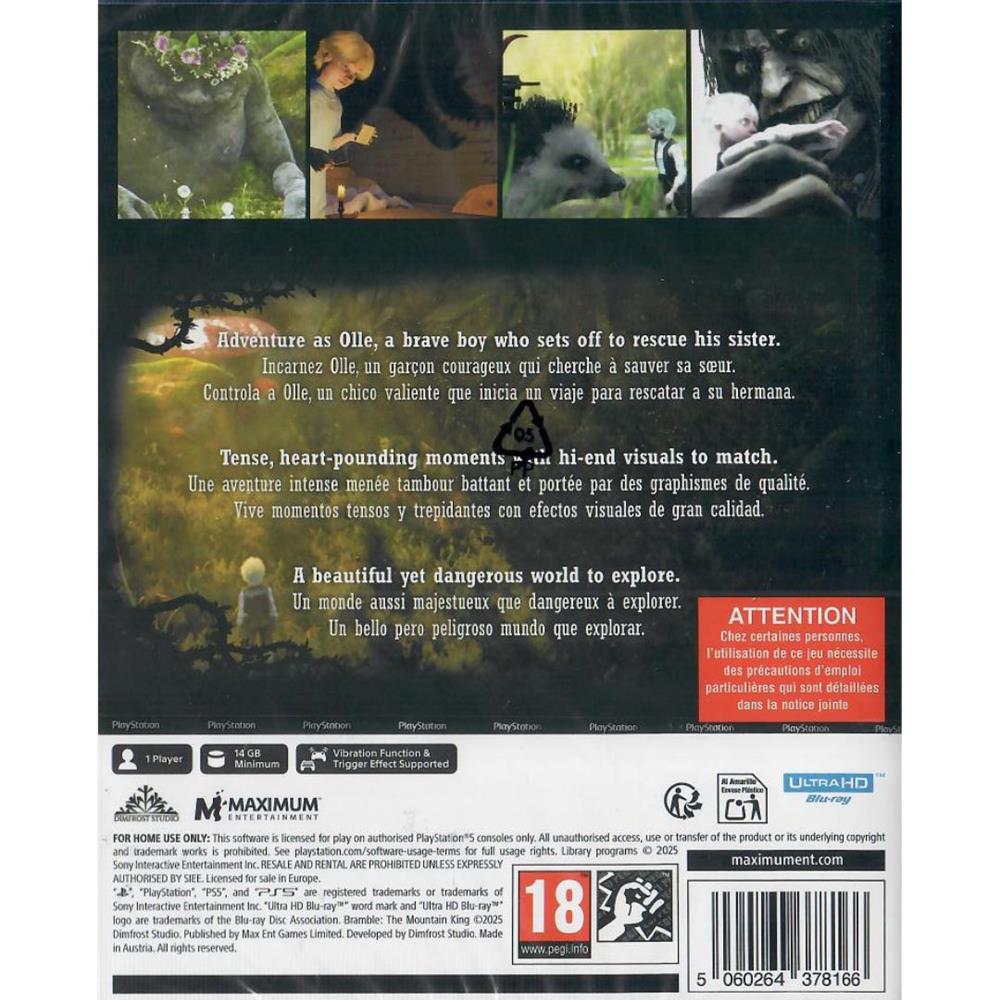 Bramble The Mountain King - Ps5 (Novo) (Europeu)