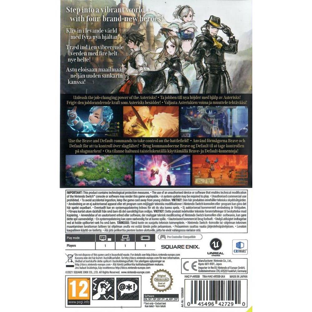 Bravely Default Ii - Nintendo Switch (Seminovo) (Europeu)