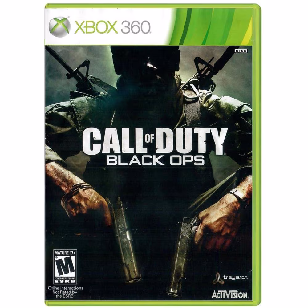 Call Of Duty Black Ops – Xbox 360 (Usado) (Trinco) Call Of Duty Black Ops - Xbox 360 (Usado) (Trinco)