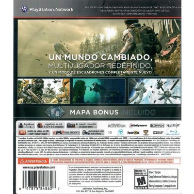 Call Of Duty Ghosts - Ps3 (Usado) (Marca De Queda)