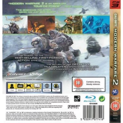 Call Of Duty Modern Warfare 2 - Ps3 (Usado)