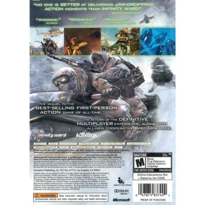 Call Of Duty Modern Warfare 2 - Xbox 360 (Usado) (Trinco)