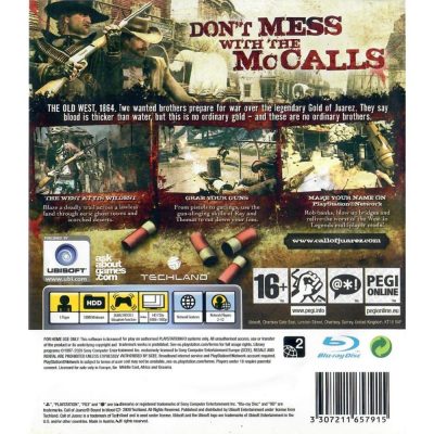 Call Of Juarez Bound In Blood - Ps3 (Usado)